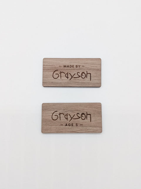 Handwriting Name Magnet Set