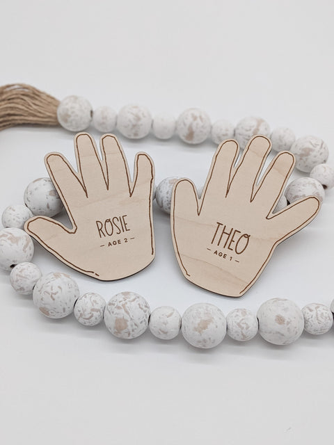 Your Child's Handprint Magnet