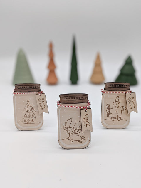 Mason Jar Ornament