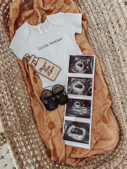 Milk Bottle Birth Announcement Sign