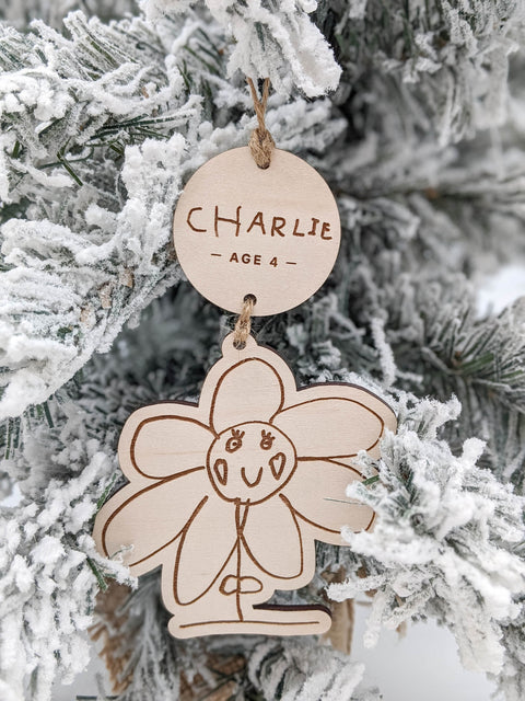 Your Child's Doodle Ornament