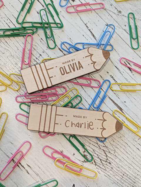 Handwriting Name Pencil Magnet