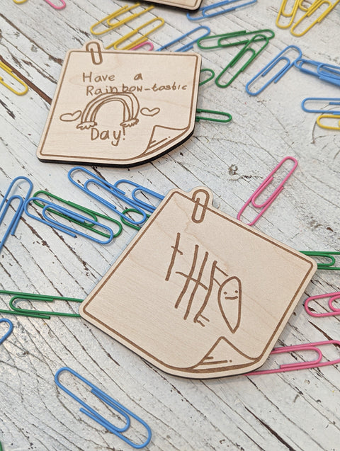 Sticky Note Magnet
